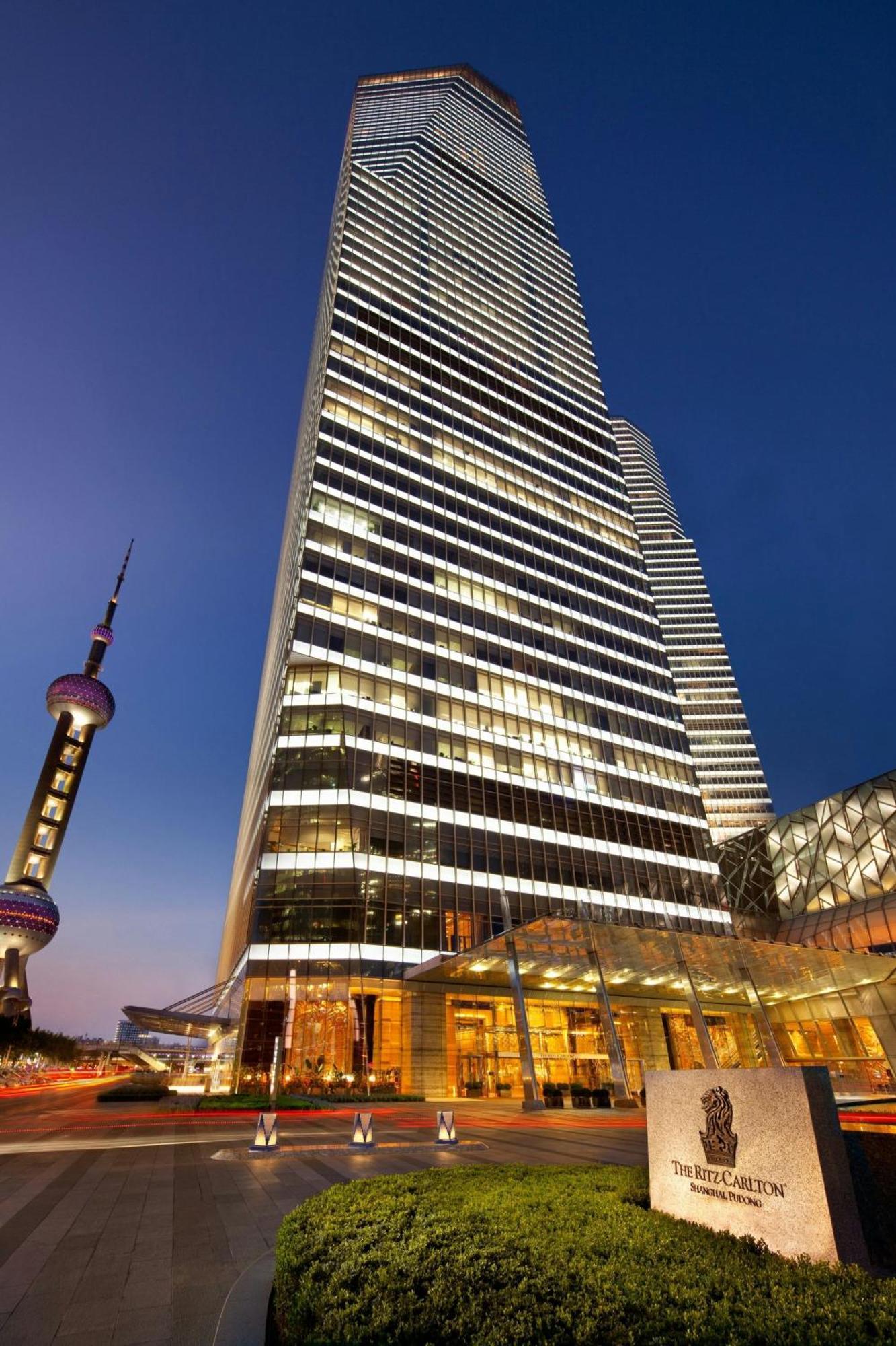 The Ritz-Carlton Shanghai, Pudong Exteriör bild